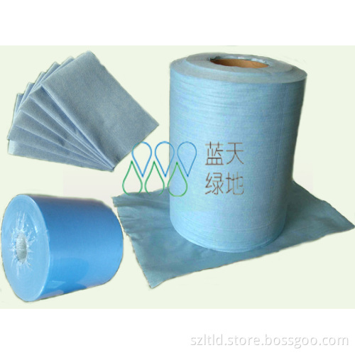 Spunlace Nonwoven Rolls Cleaning Wiper (LTLD602)